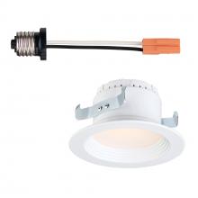 Designers Fountain EVL4733NWH50 - 4IN METAL BAFFLE 5000K