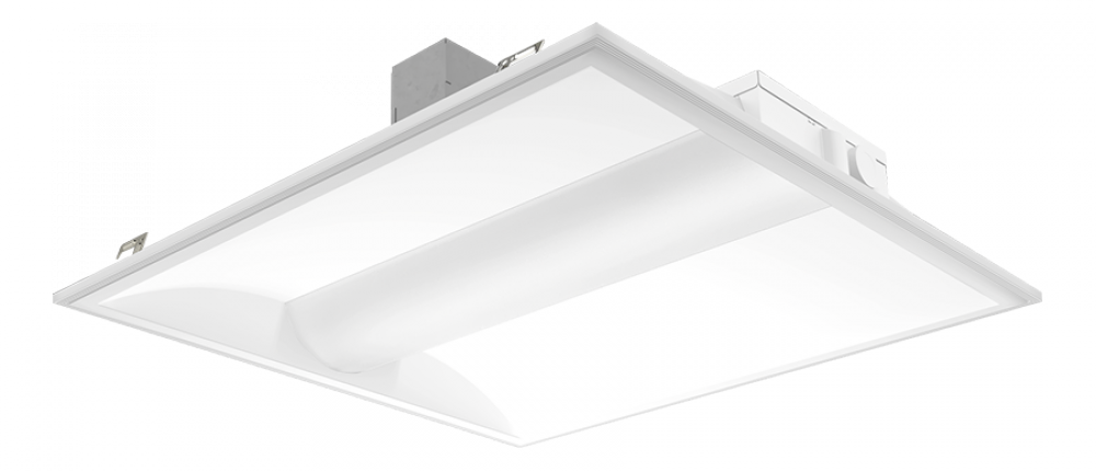 C-SWISH 2X2 30W/25W/20W 3500K/4000K/5000K MICROWAVE OCCUPANCY  SENSOR WHITE