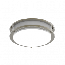 RAB Lighting CRVFAD-12R-16-9CCT-UNV-BN - DECO FMFA 12" ROUND 16W 1200LM CRI90 5CCT UNV 0-10V BRUSHED NICKEL