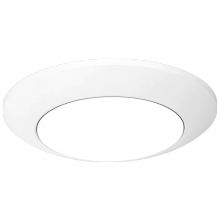 RAB Lighting DSK34-6/LCB - LC BLUE DISK34 6" 15W 1100LM CRI90 2700-6500K SMARTSHIFT ROUND 120V WHITE