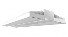 RAB Lighting RAIL400/480/LC - HIBAY 57147 LUMENS RAIL 400W 5000K LED 480V LIGHTCLOUD CONTROLLER WHITE/ALUMINUM