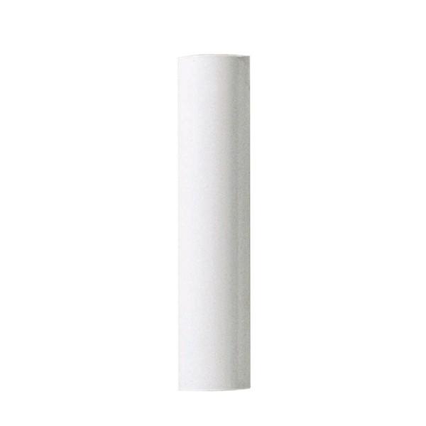 Plastic Candle Cover; White Plastic; 1-3/16" Inside Diameter; 1-1/4" Outside Diameter;