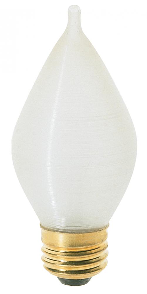 60 Watt C15 Incandescent; Spun White; 4000 Average rated hours; 606 Lumens; Medium base; 120 Volt