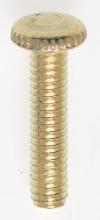 Satco Products Inc. 90/059 - Steel Knurled Head Thumb Screws; 8/32; 3/4" Length; Brass Plated