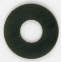 Satco Products Inc. 90/1170 - Rubber Washer; 1/8 IP Slip; Black Finish; 2" Diameter