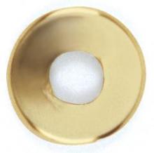 Satco Products Inc. 90/177 - Steel Check Ring; Curled Edge; 1/8 IP Slip; Vacuum Brass Finish; 1-1/4" Diameter