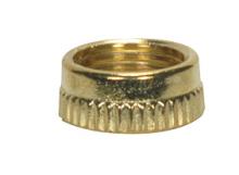 Satco Products Inc. 90/2583 - Knurled Nut For Switches; Brass For Rotary And Push