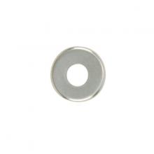 Satco Products Inc. 90/383 - Steel Check Ring; Curled Edge; 1/8 IP Slip; Nickel Plated Finish; 7/8" Diameter