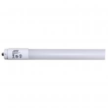 Satco Products Inc. S11750 - 14 Watt T8 LED; Single Pin Base; CCT Selectable; PET Shatterproof Coated; White Finish; Type B;
