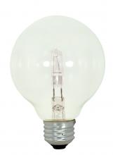 Satco Products Inc. S2441 - 43G25/HAL/CL/120V 3PK