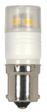 Satco Products Inc. S9223 - 2.3 Watt; T3 Repl. LED; 5000K; Bayonet Single Contact Base; 360 deg. Beam Angle; 12 Volt