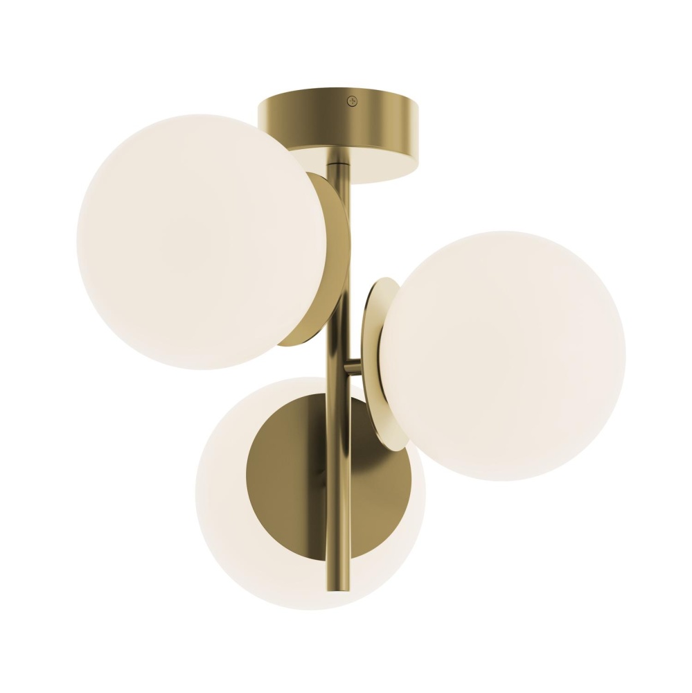 Arren 17'' LED Semi-Flush 120-277V 5CCT LB