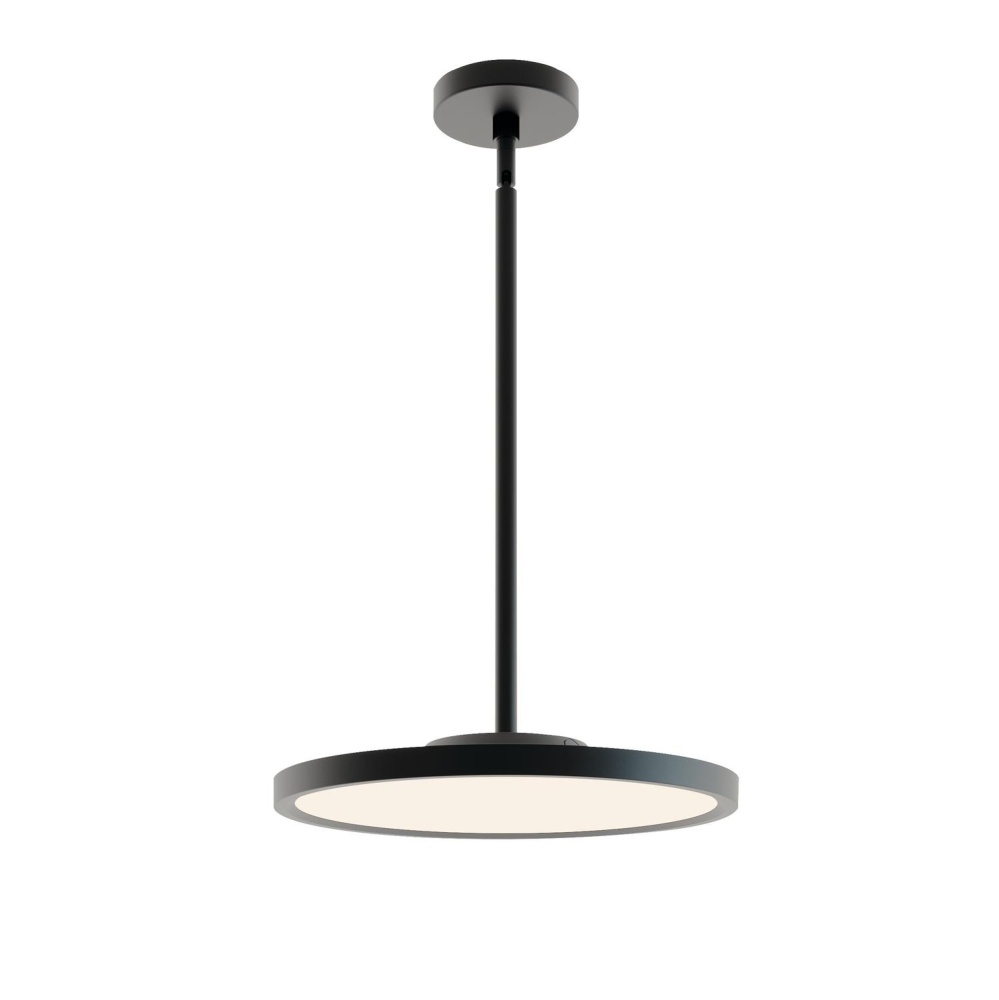 Edge Round 16'' LED Pendant 120-277V 25W 5CCT BK