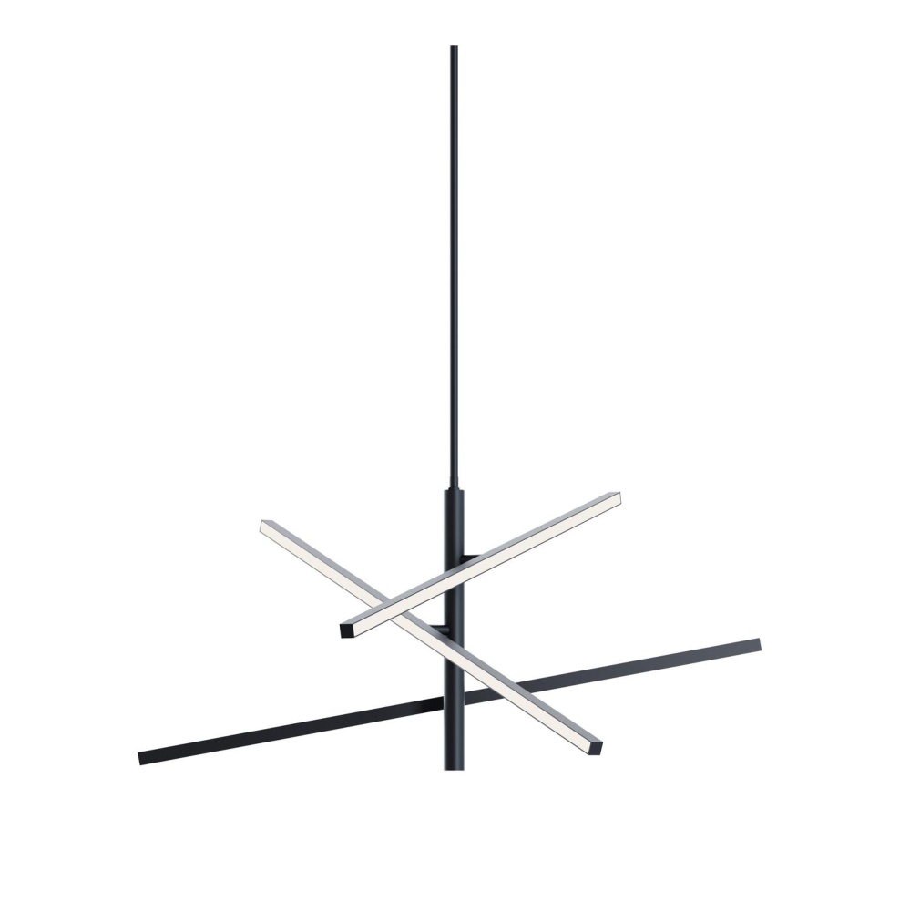 Knoll 36'' LED Pendant 120-277V 5CCT BK