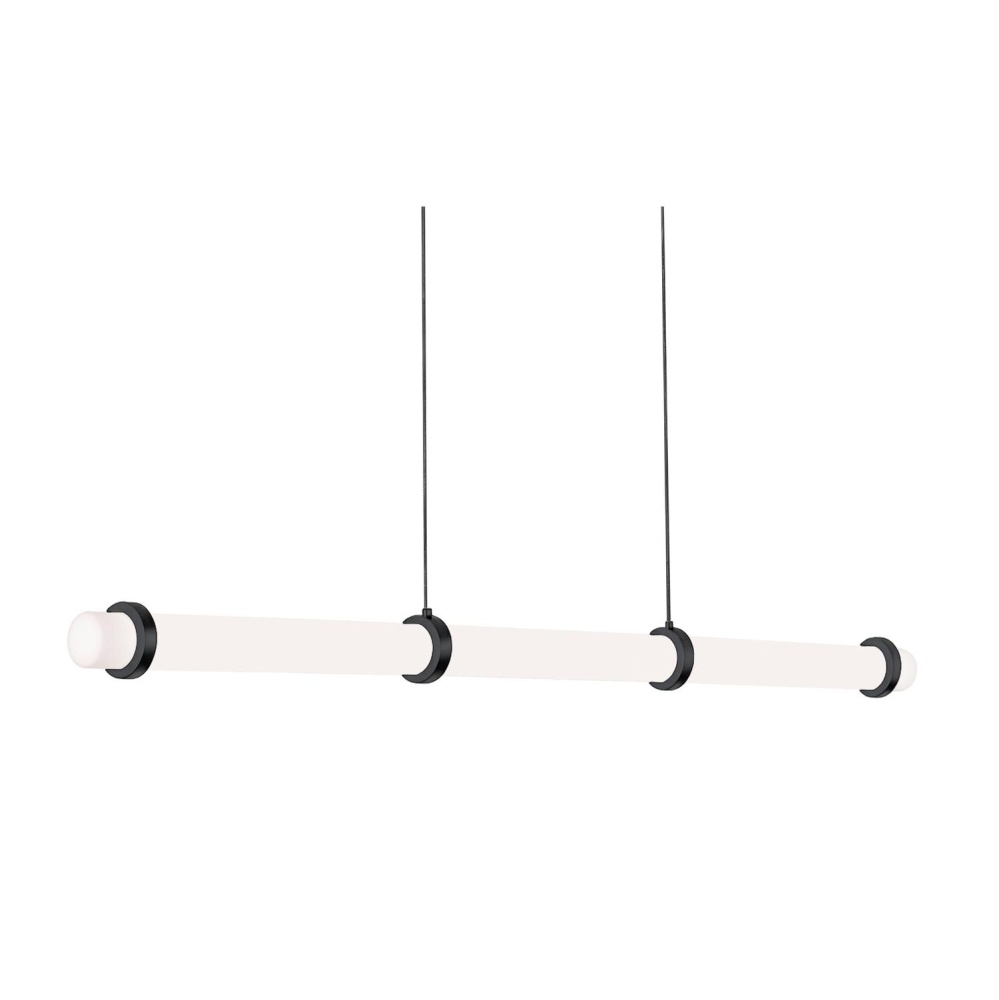 Miami 48'' LED Linear Pendant 120-277V 5CCT BK