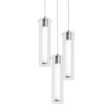 AFX Lighting, Inc. BRIP04LAJUDSNRND3 - Bari 3 Light Round Pendant 120V 45W 5CCT SN