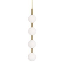 AFX Lighting, Inc. BRQP42LAJUDLB - Baroque 42'' LED Pendant 120-277V 5CCT LB