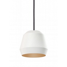 AFX Lighting, Inc. BRXP10MBWHGD - Bronx 10'' Medium Base Pendant 0V WHGD