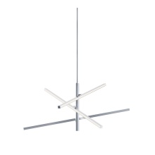 AFX Lighting, Inc. KNOP36LAJUDPC - Knoll 36'' LED Pendant 120-277V 5CCT PC