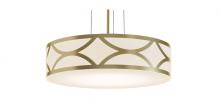 AFX Lighting, Inc. LAKP20LAJUDGD - Lake 20'' LED Pendant, 42W, 120-277V, GD