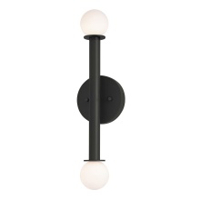 AFX Lighting, Inc. LANS0620LAJUDBK - Lane 20'' LED Sconce 120-277V 5CCT BK