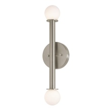 AFX Lighting, Inc. LANS0620LAJUDSN - Lane 20'' LED Sconce 120-277V 5CCT SN