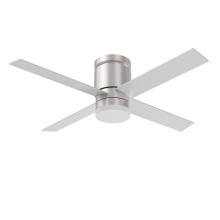 AFX Lighting, Inc. RSSN524LDCSNSL-RC - Ross 52'' 4 Blade Fan 120V 20W 5CCT SN