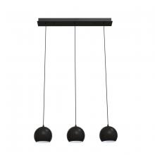 AFX Lighting, Inc. RXYP08BKLNR3 - Roxy 3 Light Linear Pendant,120V,Black