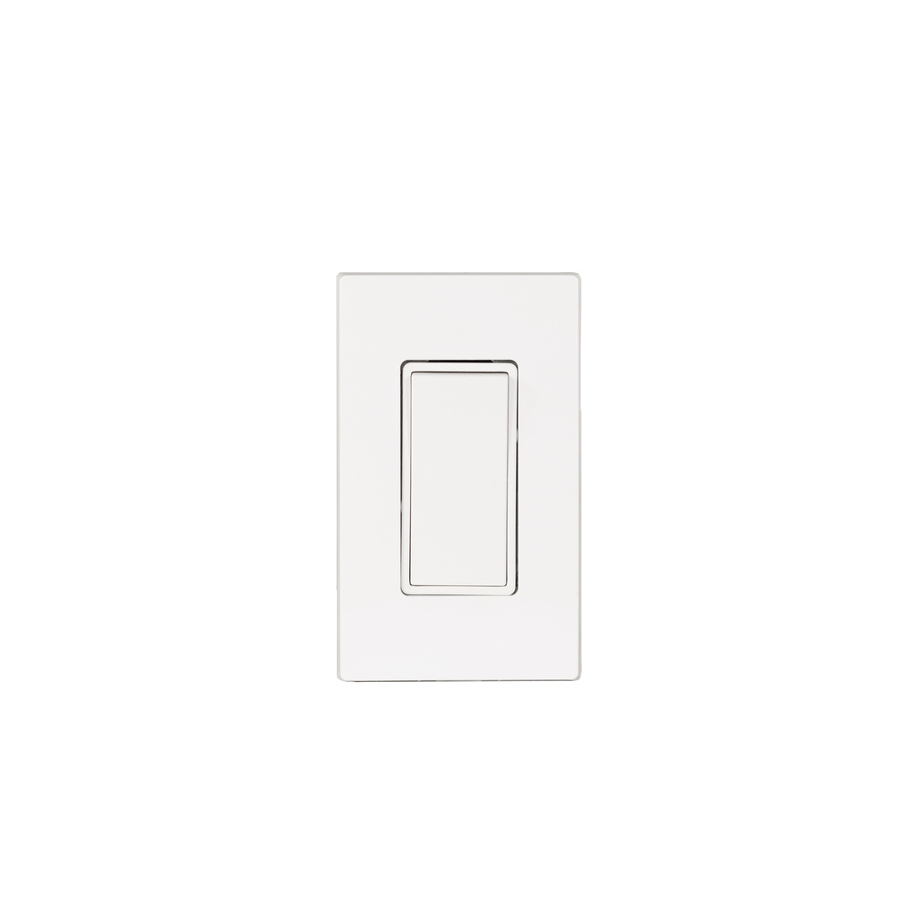 1 SINGLE, ON/OFF SWITCH, WHITE