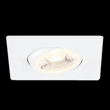 Eurofase 34892-40-02 - LED REC,3IN,SQ GMBL,8W,40K,WHT