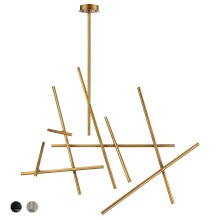 Eurofase 36251-032 - 18-Light 59" Integrated LED Grand Chandelier