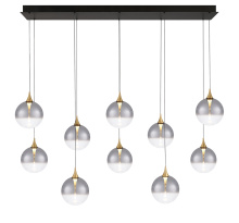 Eurofase 48932-028 - 10-Light 47" Integrated LED Multi Drop Chandelier