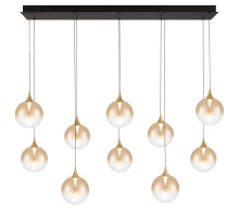 Eurofase 48932-035 - 10-Light 47" Integrated LED Multi Drop Chandelier
