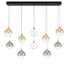 Eurofase 48932-046 - 10-Light 47" Integrated LED Multi Drop Chandelier