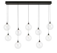 Eurofase 48933-018 - 10-Light 47" Integrated LED Multi Drop Chandelier
