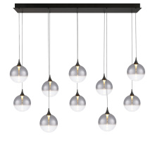 Eurofase 48933-025 - 10-Light 47" Integrated LED Multi Drop Chandelier