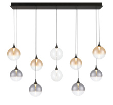 Eurofase 48933-047 - 10-Light 47" Integrated LED Multi Drop Chandelier