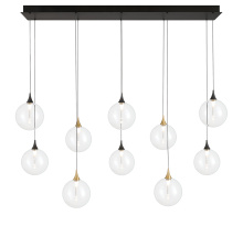 Eurofase 48934-015 - 10-Light 47" Integrated LED Multi Drop Chandelier