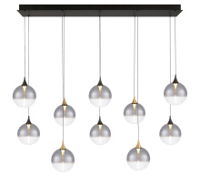 Eurofase 48934-022 - 10-Light 47" Integrated LED Multi Drop Chandelier