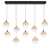 Eurofase 48934-039 - 10-Light 47" Integrated LED Multi Drop Chandelier