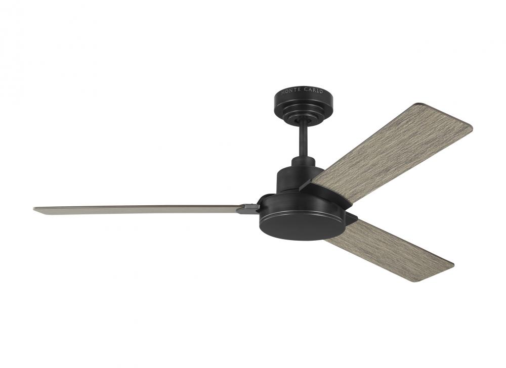 Jovie 52" Indoor/Outdoor Aged Pewter Ceiling Fan with Wall Control and Manual Reversible Motor