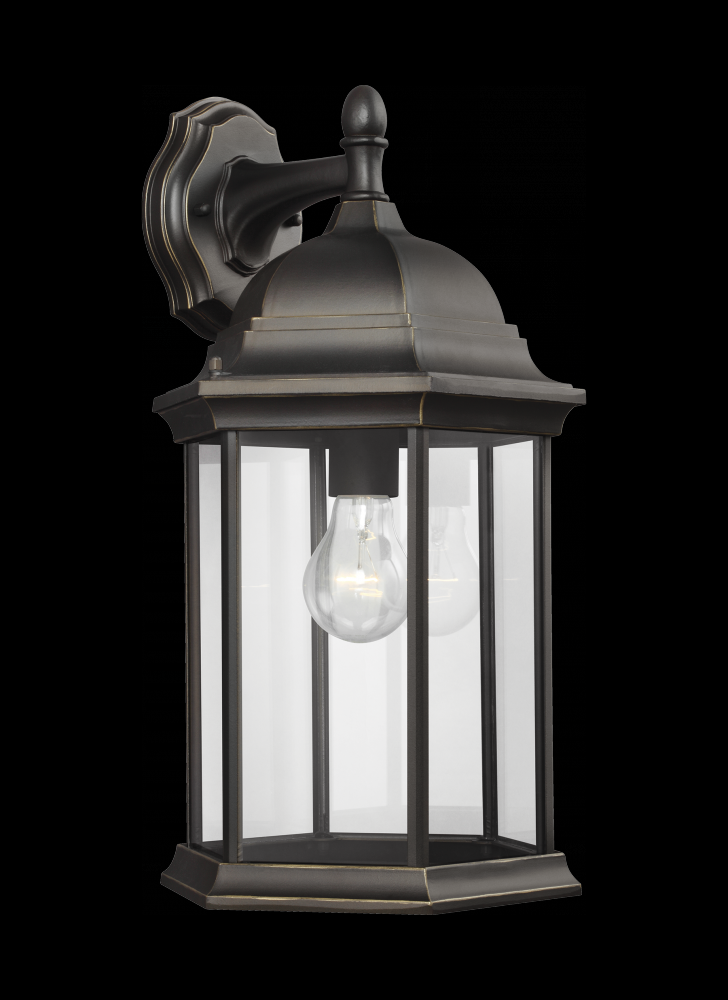 Sevier Large One Light Downlight Outdoor Wall Lantern