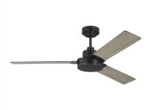 Generation Lighting 3JVR52AGP - Jovie 52" Indoor/Outdoor Aged Pewter Ceiling Fan with Wall Control and Manual Reversible Motor