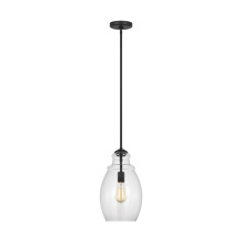 Generation Lighting P1484MBK - Marino One Light Pendant