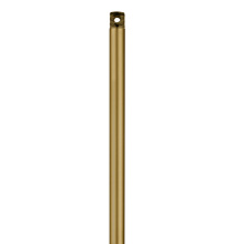Generation Lighting DRT36BBS - 36" Threaded Downrod - Burnished Brass