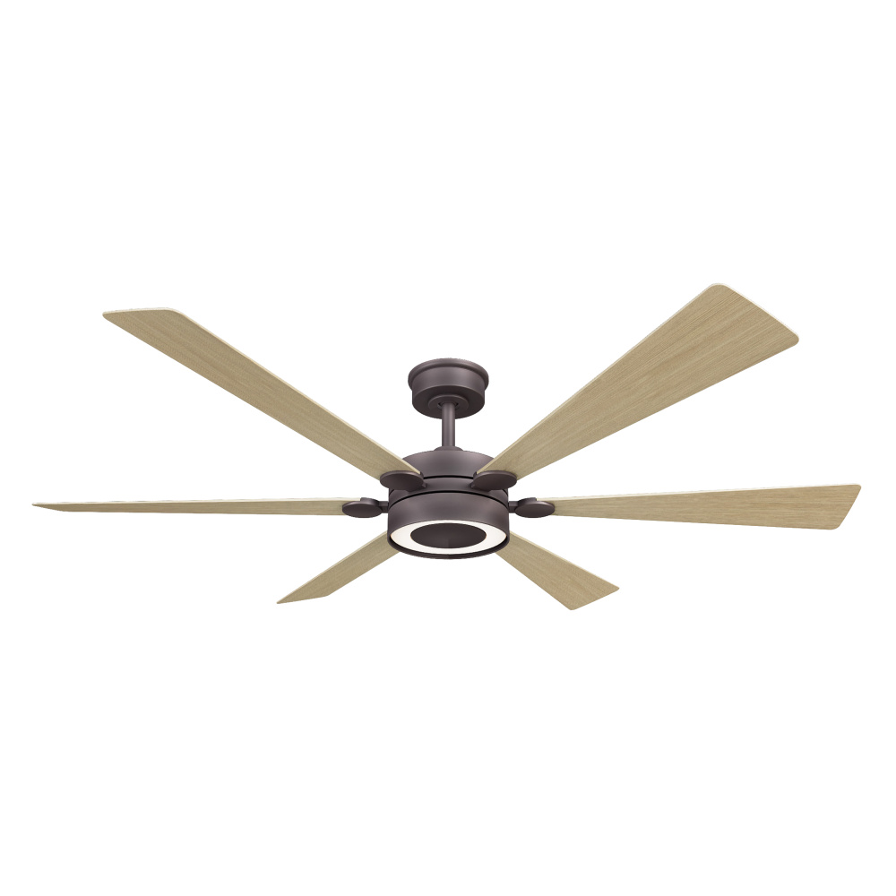 Brenix 60" 5CCT LED Smart Ceiling Fan