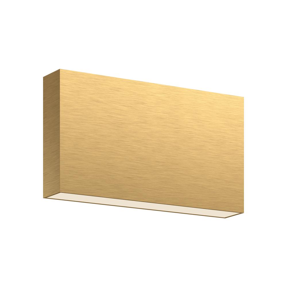 Mica 10-in Brushed Gold LED Wall Sconce