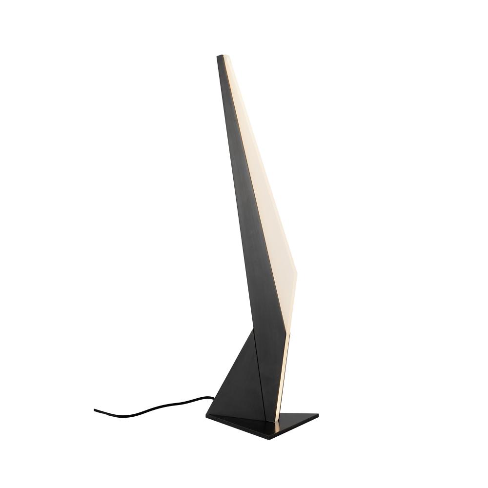 Tachi 6-in Urban Bronze LED Table Lamp