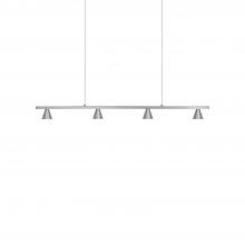 Kuzco Lighting Inc LP19937-BN - Dune 37-in Brushed Nickel LED Linear Pendant