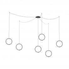 Kuzco Lighting Inc CNM13AC-GH - Marquee Graphite Multi Pendant Canopy System